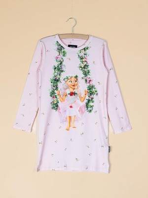 Droomvlucht Long Sleeve Dress Kids from SNURK