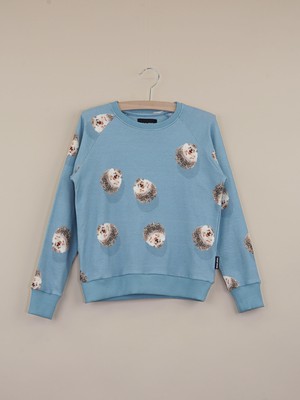 Hedgy Blue Trui Kinderen from SNURK