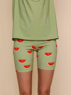 Watermelon Bikershorts Dames via SNURK