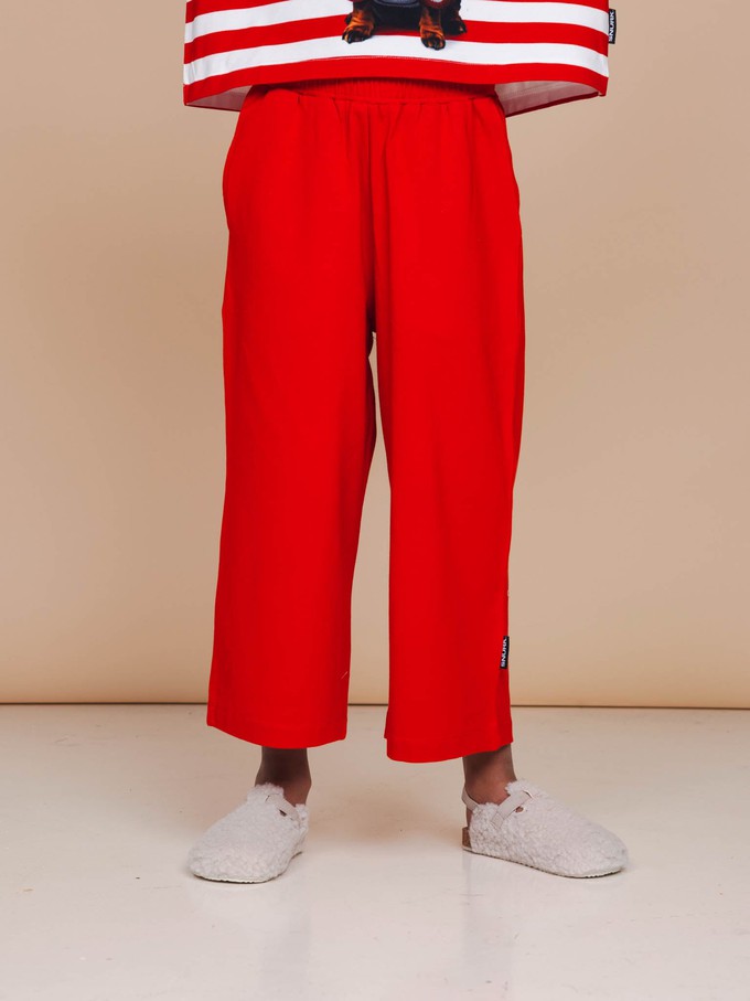 Pierre Xmas Cropped T-shirt en Wijde broek set Kids from SNURK