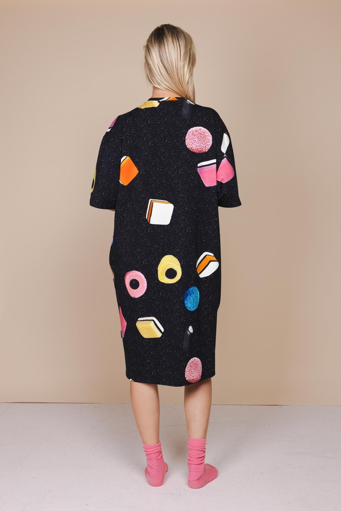 Drop It Relaxed Tee Dress Dames from SNURK