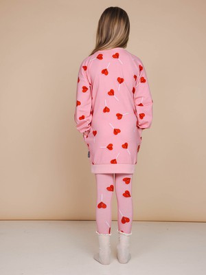 Lollipop Love Sweater Dress en Legging set Kids from SNURK