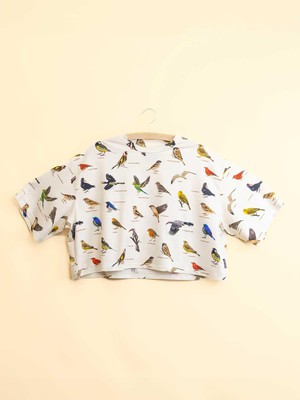Bird Watching Cropped T-Shirt Dames from SNURK