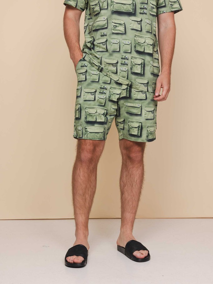 In The Pocket T-shirt en Shorts set Heren from SNURK