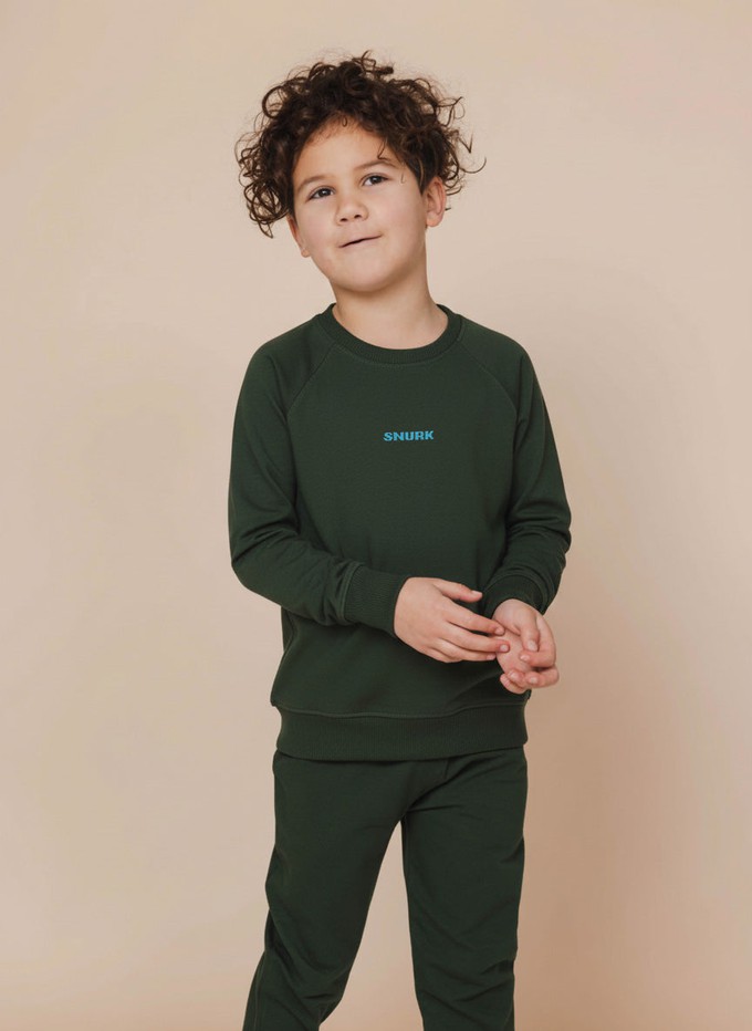 Dark Green Sweater Kids from SNURK