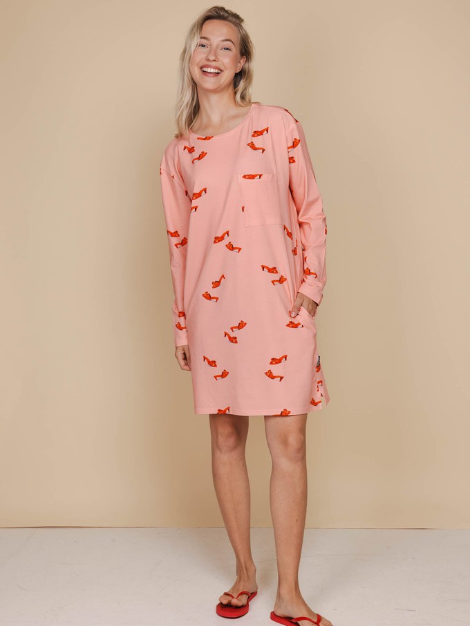 Rode Schoentjes Long Sleeve Dress Dames from SNURK
