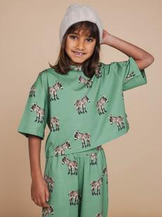 Donkeys Cropped T-Shirt Kids via SNURK