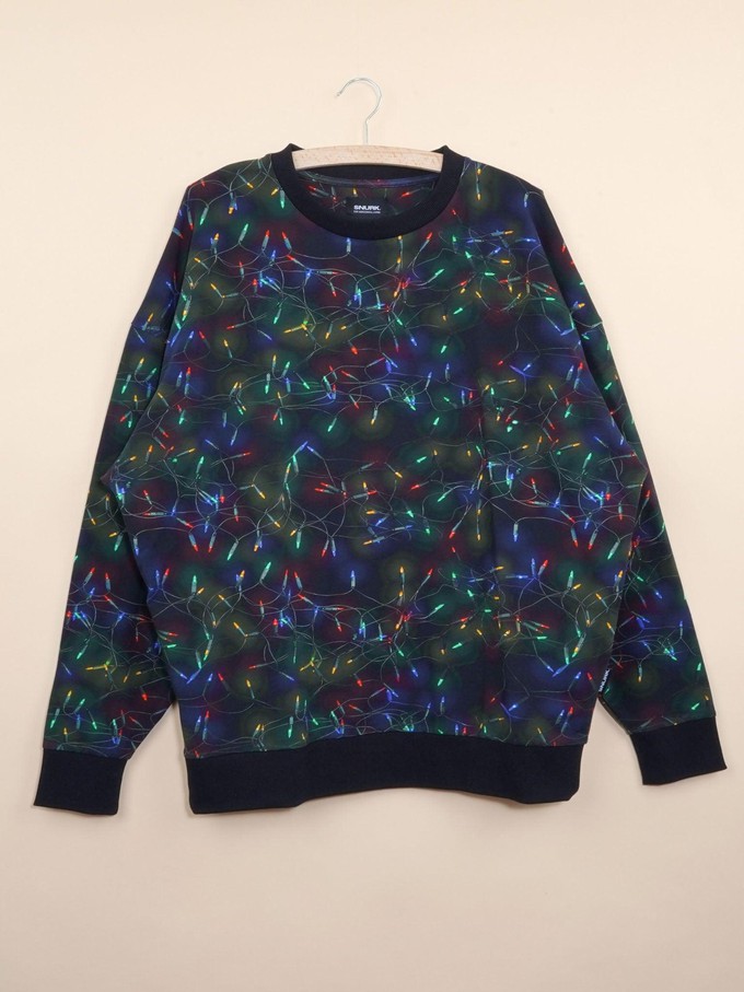 Xmas Lights Sweater Unisex from SNURK