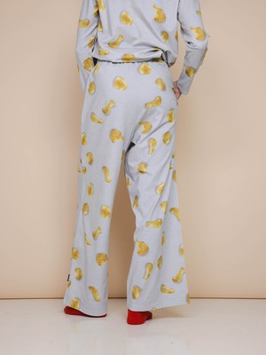 Chips Long Sleeve T-shirt en Wijde broek set Dames from SNURK