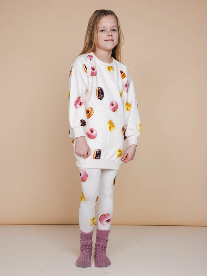 Donuts Sweater Dress en Legging set Kids from SNURK