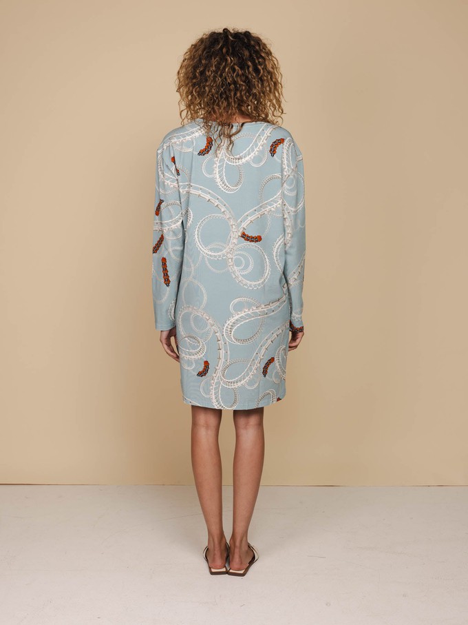 Python Long Sleeve Dress Dames from SNURK