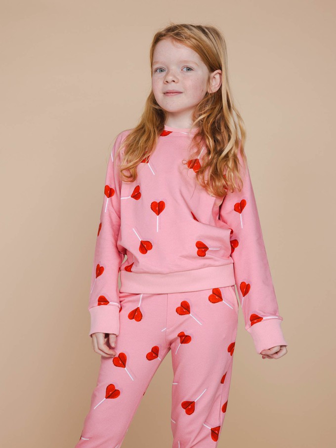 Lollipop Love Love Sweater en Broek set Kids from SNURK