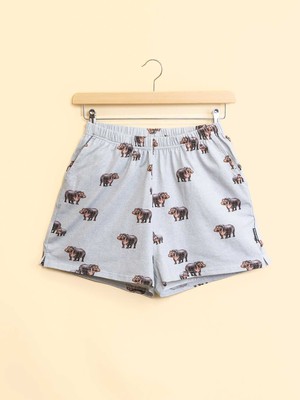 Hippos V-neck T-shirt en Shorts set Dames from SNURK