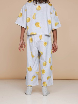 Chips Cropped T-shirt en Wijde broek set Kids from SNURK