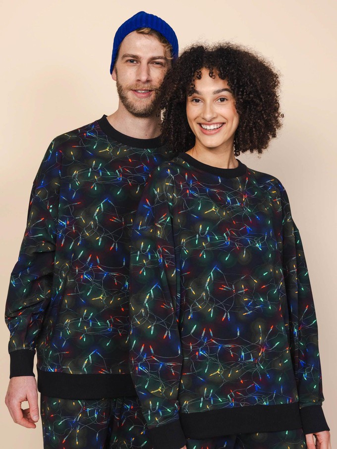 Xmas Lights Sweater Unisex from SNURK