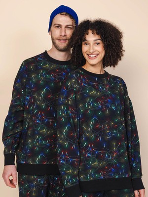 Xmas Lights Sweater Unisex from SNURK