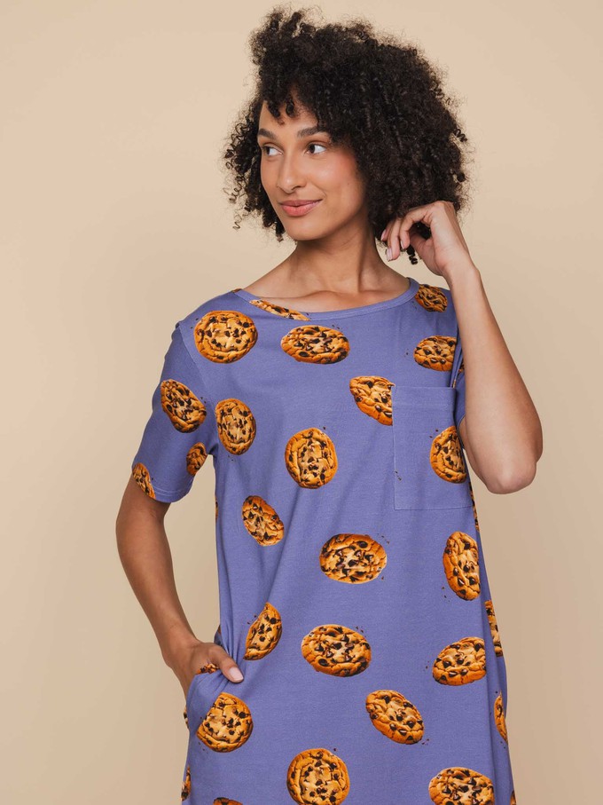 Cookies T-shirt Dress Dames from SNURK