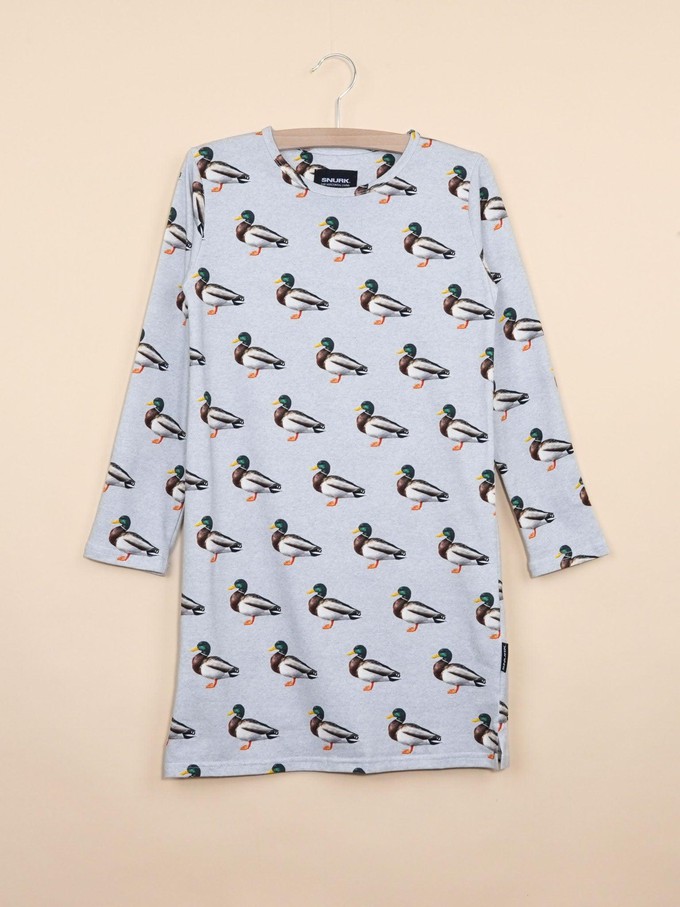 Quack! Long Sleeve Dress Kids from SNURK