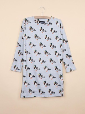 Quack! Long Sleeve Dress Kids from SNURK