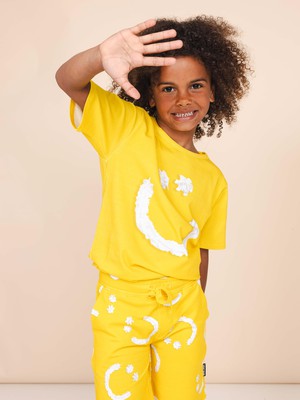 Smiles Yellow T-shirt Kinderen from SNURK