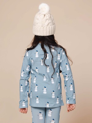 Mr Snowman Long Sleeve T-shirt Kids from SNURK