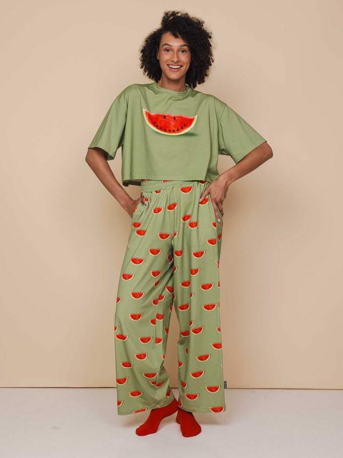 Watermelon Wijde broek Dames from SNURK