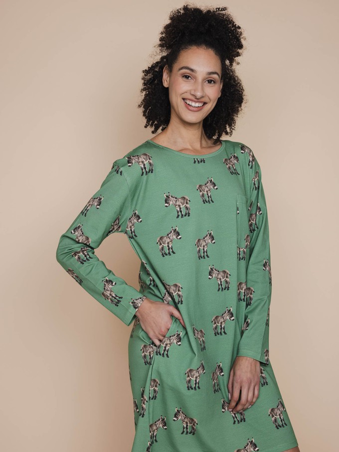 Donkeys Long Sleeve Dress Dames from SNURK