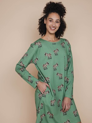Donkeys Long Sleeve Dress Dames from SNURK