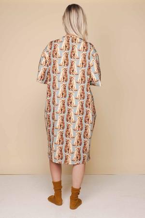 Bowie Relaxed Tee Dress Dames from SNURK