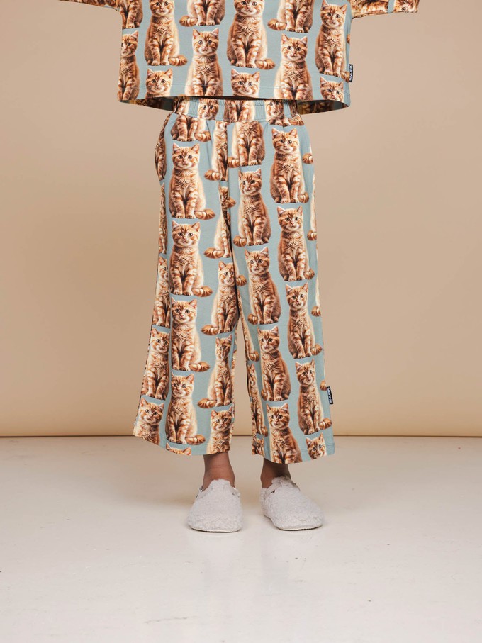 Bowie Cropped T-shirt en Wijde broek set Kids from SNURK