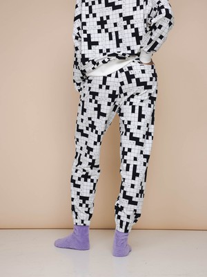 Crossword Sweater en Broek set Unisex from SNURK