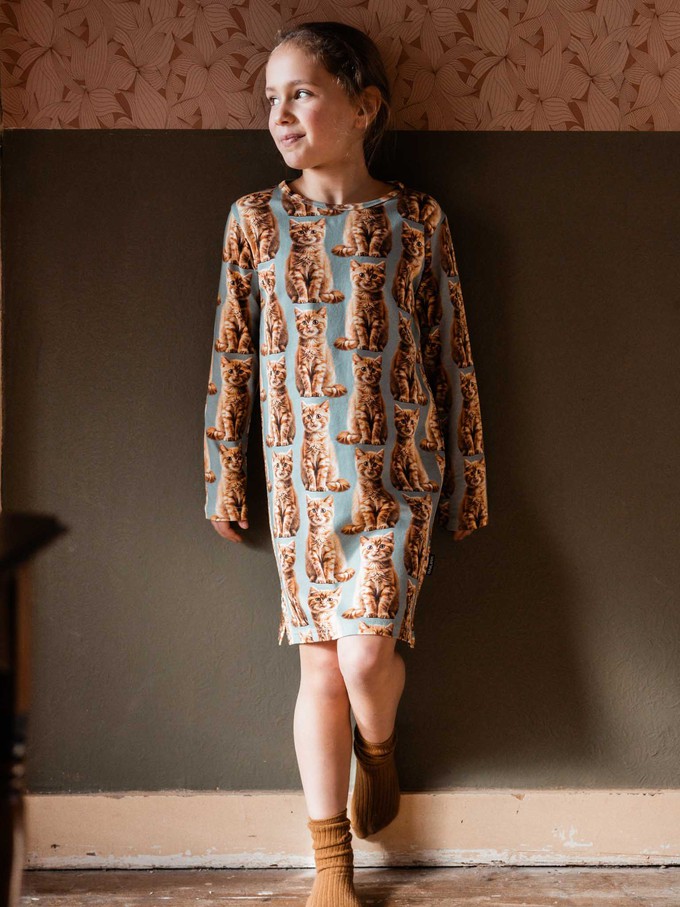 Bowie Long Sleeve Dress Kids from SNURK