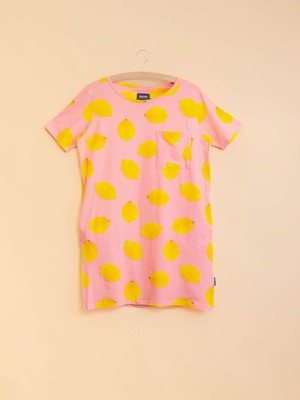 Lemon T-shirt Dress Dames from SNURK