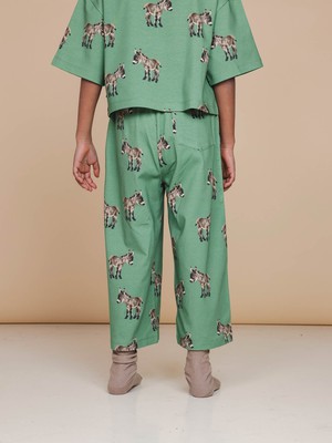 Donkeys Cropped T-shirt en Wijde broek set Kids from SNURK