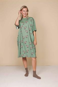 Donkeys Relaxed Tee Dress Dames via SNURK
