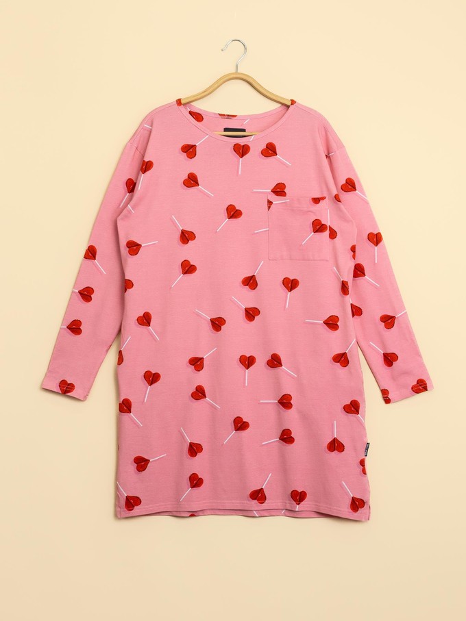 Lollipop Love Long Sleeve Dress Dames from SNURK