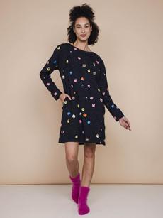 Drop It Long Sleeve Dress Dames via SNURK