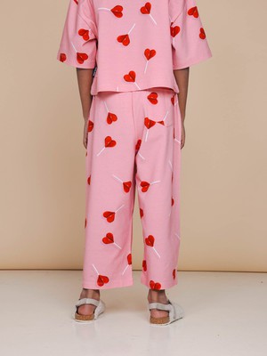 Lollipop Love Wijde broek Kids from SNURK