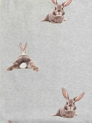 Bunny Bums T-shirt Dress Dames from SNURK