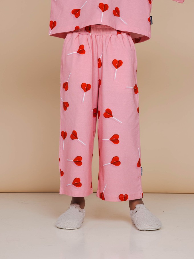 Lollipop Love Wijde broek Kids from SNURK
