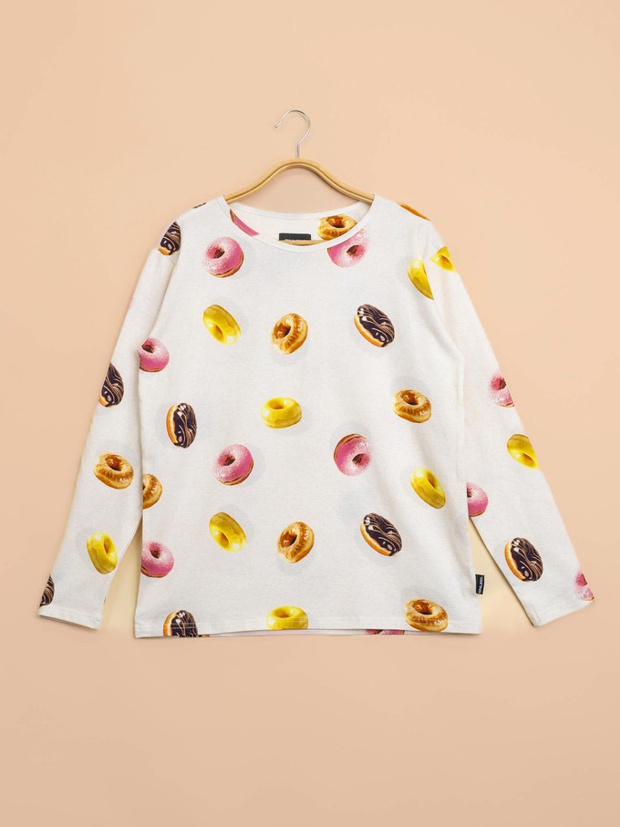 Donuts Long Sleeve T-shirt Dames from SNURK