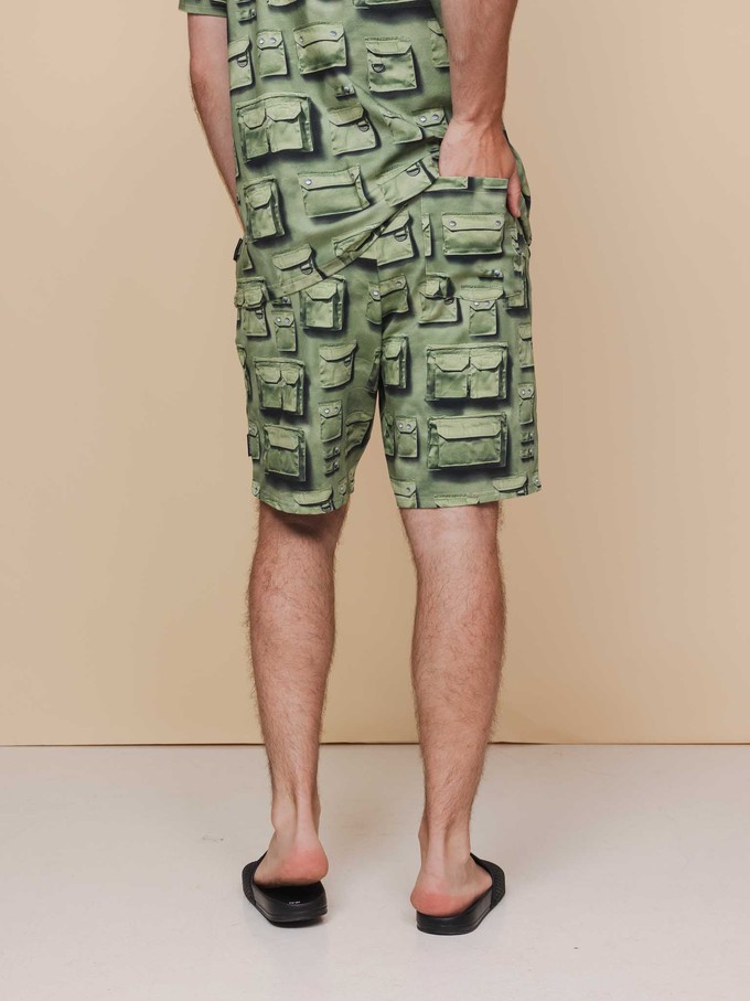 In The Pocket T-shirt en Shorts set Heren from SNURK