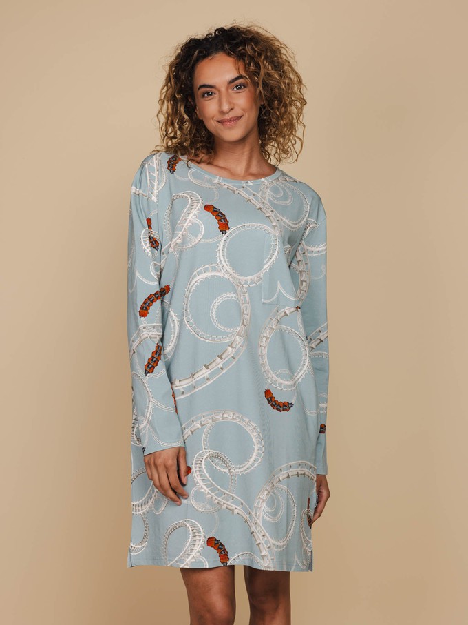 Python Long Sleeve Dress Dames from SNURK