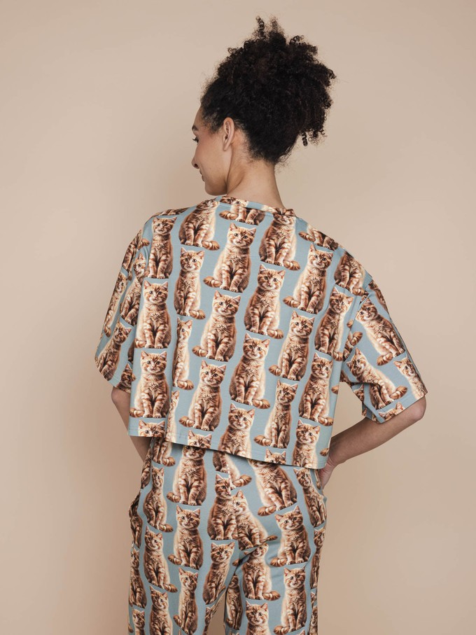 Bowie Cropped T-shirt Dames from SNURK