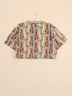 Bowie Cropped T-Shirt Kids from SNURK