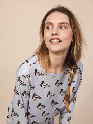 Quack! Long Sleeve T-shirt Dames from SNURK