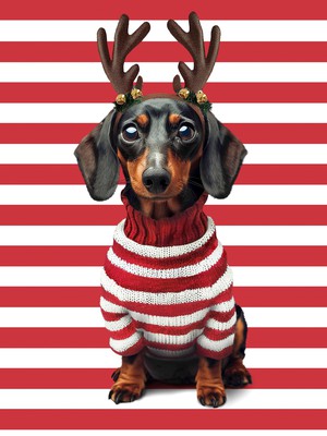 Pierre Xmas Long Sleeve T-shirt en Wijde broek set Dames from SNURK