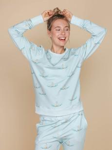 Indische Waterlelies Sweater Dames via SNURK