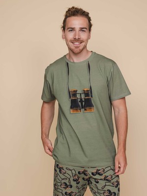 Binoculars T-shirt Unisex from SNURK