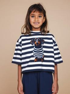 Pierre Cropped T-Shirt Kids via SNURK